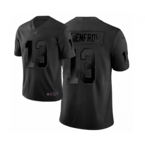 Men's Oakland Raiders #13 Hunter Renfrow Limited Black City Edition Football Jersey