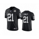 Men's Oakland Raiders #21 Gareon Conley Black 60th Anniversary Vapor Untouchable Limited Player 100th Season Football Jersey