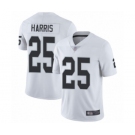 Men's Oakland Raiders #25 Erik Harris White Vapor Untouchable Limited Player Football Jersey