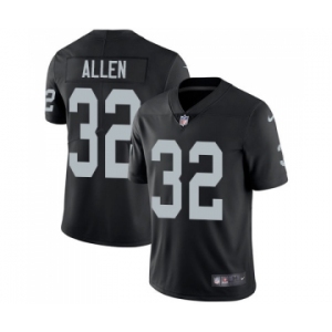 Men's Oakland Raiders #32 Marcus Allen Black Team Color Vapor Untouchable Limited Player Football Jersey