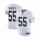 Men's Oakland Raiders #55 Vontaze Burfict White Vapor Untouchable Limited Player Football Jersey