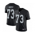 Men's Oakland Raiders #73 Maurice Hurst Black Team Color Vapor Untouchable Limited Player Football Jersey