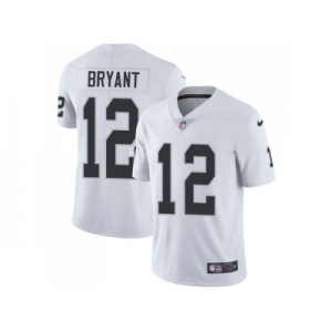 Nike Oakland Raiders #12 Martavis Bryant White Men Stitched NFL Vapor Untouchable Limited Jerse