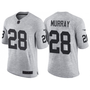 Nike Oakland Raiders #28 Latavius Murray 2016 Gridiron Gray II Men's NFL Limited Jersey