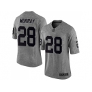 Nike Oakland Raiders #28 Latavius Murray Gray Men's Stitched NFL Limited Gridiron Gray Jersey