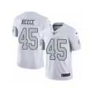 Nike Oakland Raiders #45 Marcel Reece White Men's Stitched NFL Limited Rush Jersey