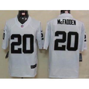 nike nfl jerseys oakland raiders #20 darren mcfadden white[nike limited]