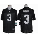 nike nfl jerseys oakland raiders #3 palmer black[nike limited]