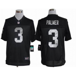 nike nfl jerseys oakland raiders #3 palmer black[nike limited]