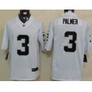 nike nfl jerseys oakland raiders #3 palmer white[nike limited]