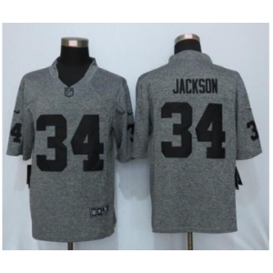 nike nfl jerseys oakland raiders #34 jackson gray[nike Limited]