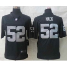 nike nfl jerseys oakland raiders #52 mack black[nike Limited]