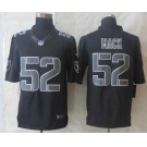 nike nfl jerseys oakland raiders #52 mack black[nike impact limited]