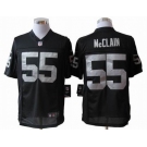 nike nfl jerseys oakland raiders #55 mcclain black[nike limited]