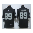 nike nfl jerseys oakland raiders #89 cooper black[nike Limited ][cooper]