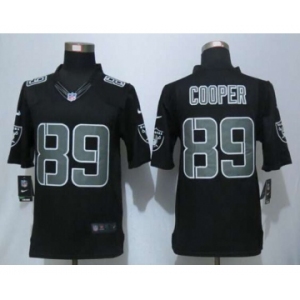 nike nfl jerseys oakland raiders #89 cooper black[nike impact limited][cooper]