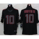 nike nfl jerseys washington redskins #10 griffiniii black[nike limited]