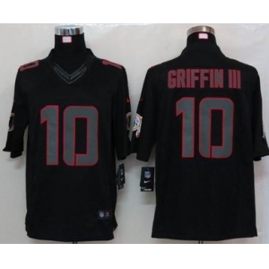 nike nfl jerseys washington redskins #10 griffiniii black[nike limited]
