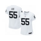 Women Nike Oakland Raiders #55 Marquel Lee Game White NFL Jersey