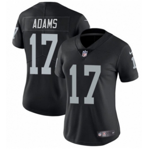 Women's Las Vegas Raiders #17 Davante Adams Black Vapor Untouchable Limited Stitched Jersey