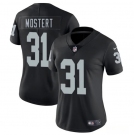 Women's Las Vegas Raiders #31 Raheem Mostert Black 2025 Vapor Football Stitched Jersey