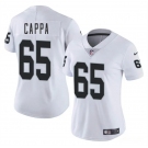 Women's Las Vegas Raiders#65 Alex Cappa White 2025 Vapor Football Stitched Jersey