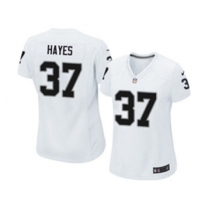 Women's Nike Oakland Raiders #37 Lester Hayes White NFL Jersey