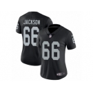 Women's Nike Oakland Raiders #66 Gabe Jackson Vapor Untouchable Limited Black Team Color NFL Jersey