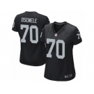 Women's Nike Oakland Raiders #70 Kelechi Osemele Game Black Team Color NFL Jersey