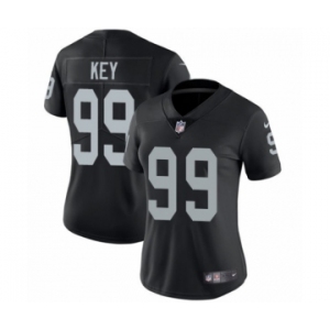Women's Nike Oakland Raiders #99 Arden Key Black Team Color Vapor Untouchable Limited Player NFL Jersey