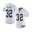 Women's Oakland Raiders #32 Marcus Allen White Vapor Untouchable Limited Player Football Jersey