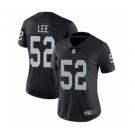 Women's Oakland Raiders #52 Marquel Lee Black Team Color Vapor Untouchable Limited Player Football Jersey