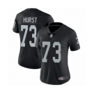 Women's Oakland Raiders #73 Maurice Hurst Black Team Color Vapor Untouchable Limited Player Football Jersey