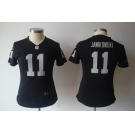 nike women nfl jerseys oakland raiders #11 janikowski black[nike]