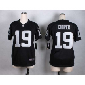 nike women nfl jerseys oakland raiders #19 cooper black[nike]