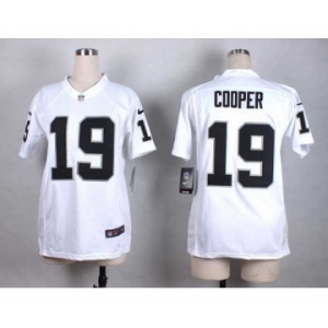 nike women nfl jerseys oakland raiders #19 cooper white[nike]