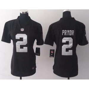 nike women nfl jerseys oakland raiders #2 pryor black[nike]