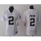 nike women nfl jerseys oakland raiders #2 pryor white[nike]