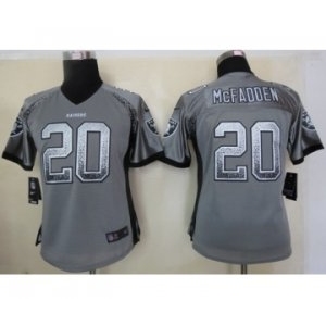 nike women nfl jerseys oakland raiders #20 darren mcfadden grey[Elite drift fashion]