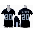 nike women nfl jerseys oakland raiders #20 mcfadden black[draft him ii top]