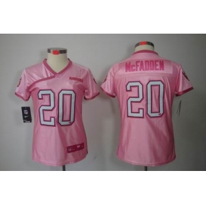 nike women nfl jerseys oakland raiders #20 mcfadden pink[2012 nike love]