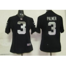 nike women nfl jerseys oakland raiders #3 palmer black[nike]