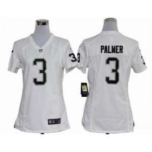 nike women nfl jerseys oakland raiders #3 palmer white[nike]