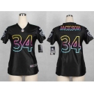 nike women nfl jerseys oakland raiders #34 bo jackson black[nike fashion]