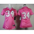 nike women nfl jerseys oakland raiders #34 jackson pink[nike love]