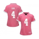 nike women nfl jerseys oakland raiders #4 carr pink[nike 2015]