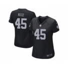 nike women nfl jerseys oakland raiders #45 reece black[nike]