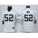 nike women nfl jerseys oakland raiders #52 mack white[nike limited]