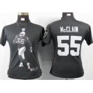 nike women nfl jerseys oakland raiders #55 mcclain black[portrait fashion]