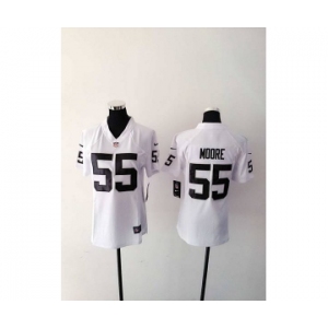 nike women nfl jerseys oakland raiders #55 moore white[nike][moore]